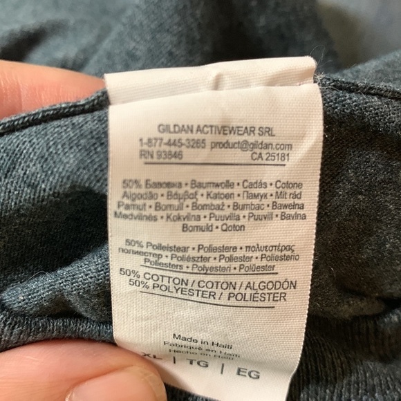 Gildan funny short sleeve t-shirt Men’s extra large, gray, very good condition - Picture 7 of 7